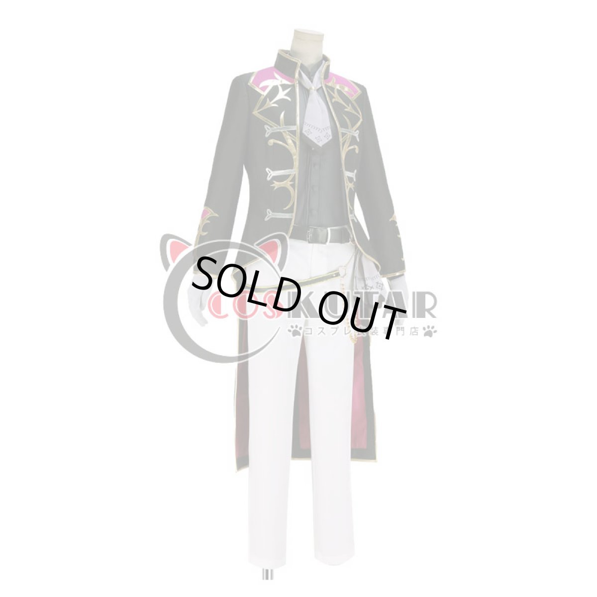 画像2: あんさんぶるスターズ！ キセキシリーズ第三弾 ライバルユニット EDEN 七種茨 ユニット衣装 コスプレ衣装 (2)