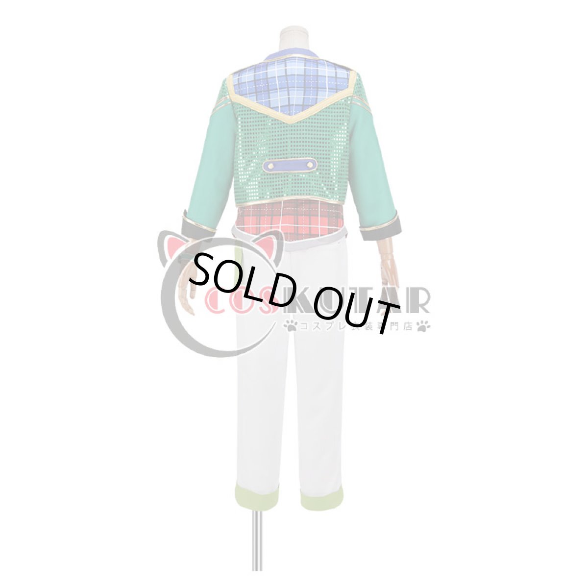 画像4: あんさんぶるスターズ! 奇跡☆決勝戦のウィンターライブ 遊木真 コスプレ衣装 (4)