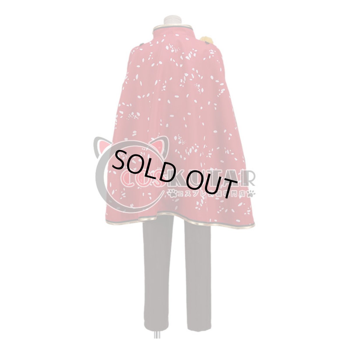 画像4: あんさんぶるスターズ！ デコレート深紅のショコラフェス 鬼龍紅郎 コスプレ衣装 (4)