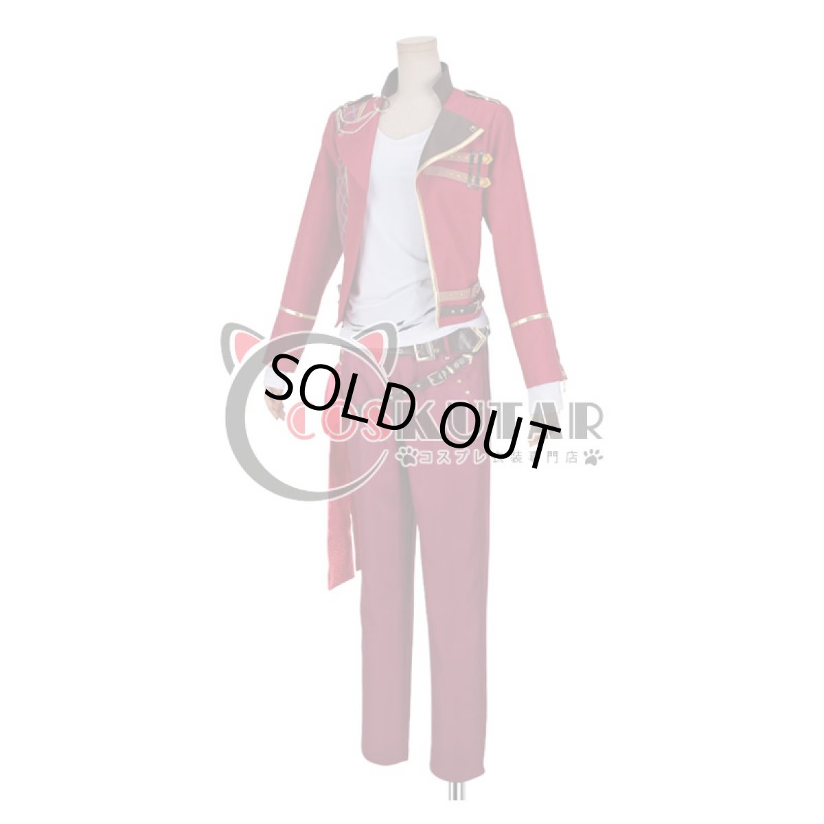 画像3: あんさんぶるスターズ！ デコレート?深紅のショコラフェス 朔間零 大神晃牙 コスプレ衣装 (3)