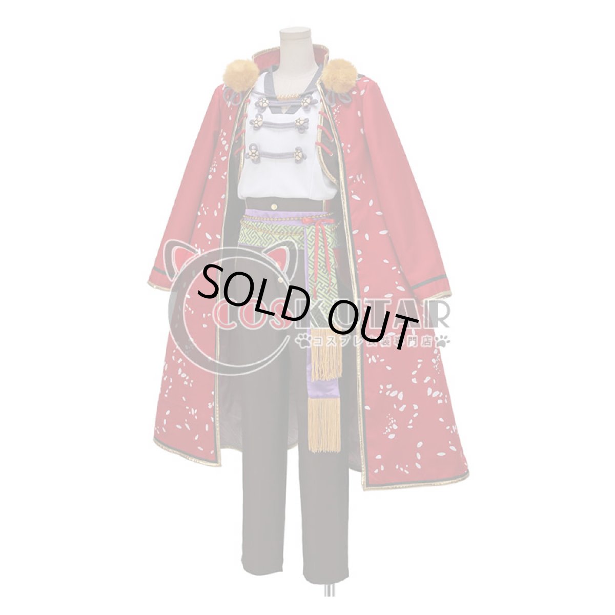 画像3: あんさんぶるスターズ！ デコレート?深紅のショコラフェス 蓮巳敬人 コスプレ衣装 (3)