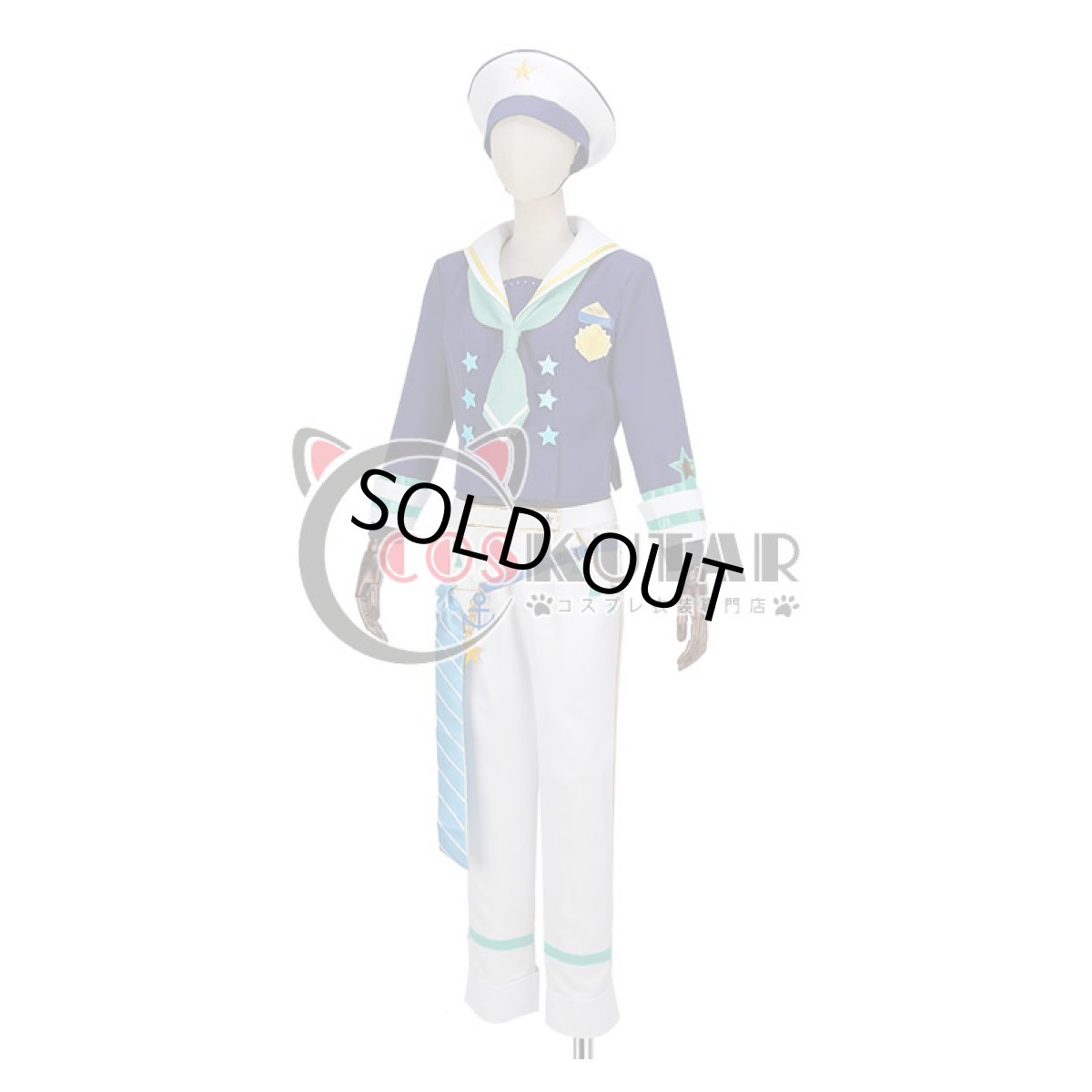 画像3: あんさんぶるスターズ！ 航海！早春のクルージングライブ 深海奏汰 コスプレ衣装 (3)