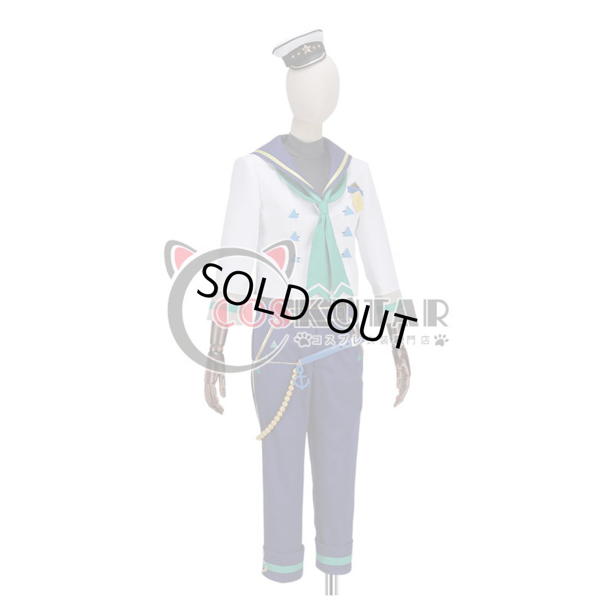 画像2: あんさんぶるスターズ！ 航海！早春のクルージングライブ 葵ゆうた コスプレ衣装 (2)