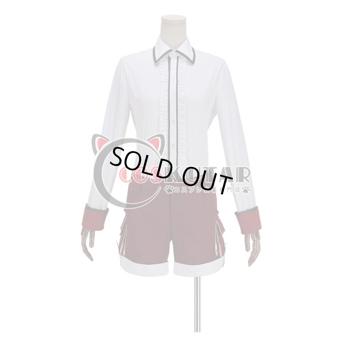 画像5: あんさんぶるスターズ スカウト！狼と赤ずきん 仁兎なずな 赤ずきん衣装 コスブレ衣装 (5)