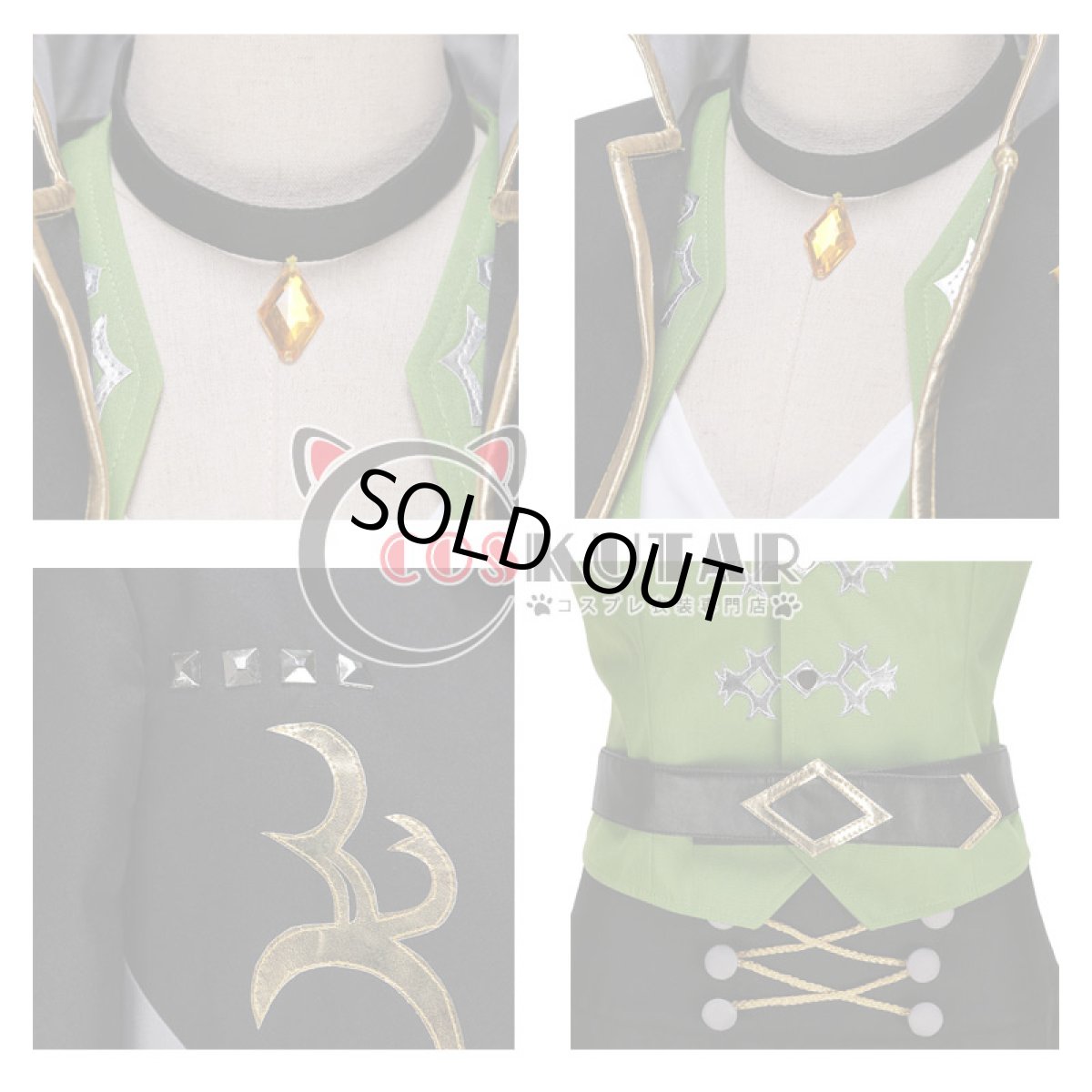 画像9: あんさんぶるスターズ！ 奇跡☆決勝戦のウィンターライブ 巴日和 コスプレ衣装 (9)