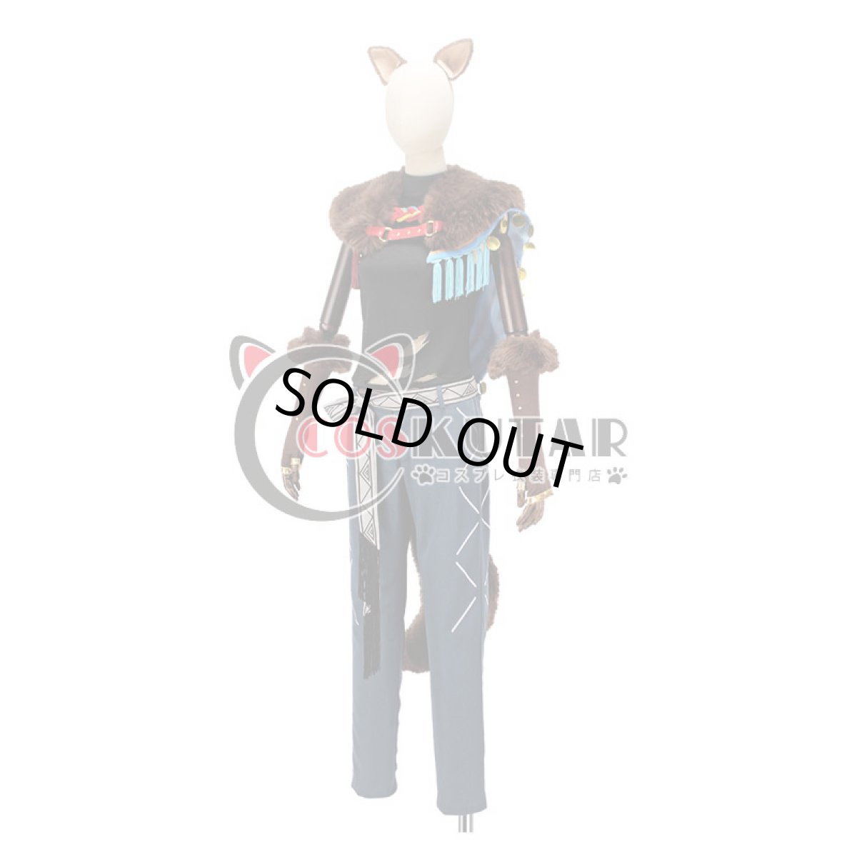 画像3: あんさんぶるスターズ！ スカウト！狼と赤ずきん 鬼龍?郎 コスブレ衣装 (3)