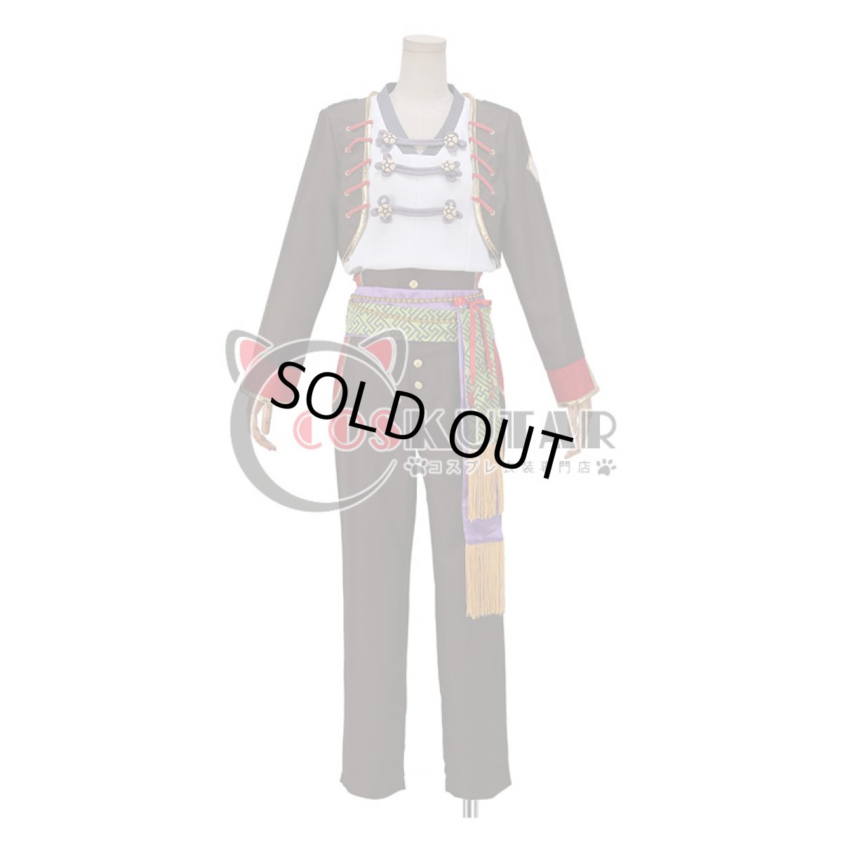 画像5: あんさんぶるスターズ！ デコレート?深紅のショコラフェス 蓮巳敬人 コスプレ衣装 (5)