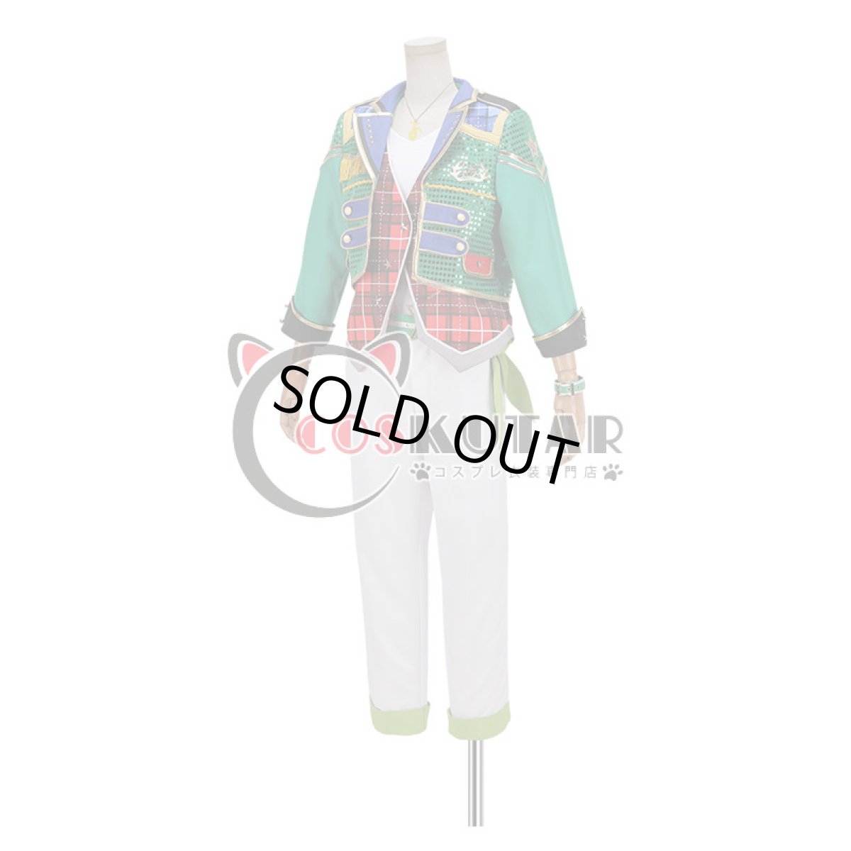 画像3: あんさんぶるスターズ! 奇跡☆決勝戦のウィンターライブ 遊木真 コスプレ衣装 (3)