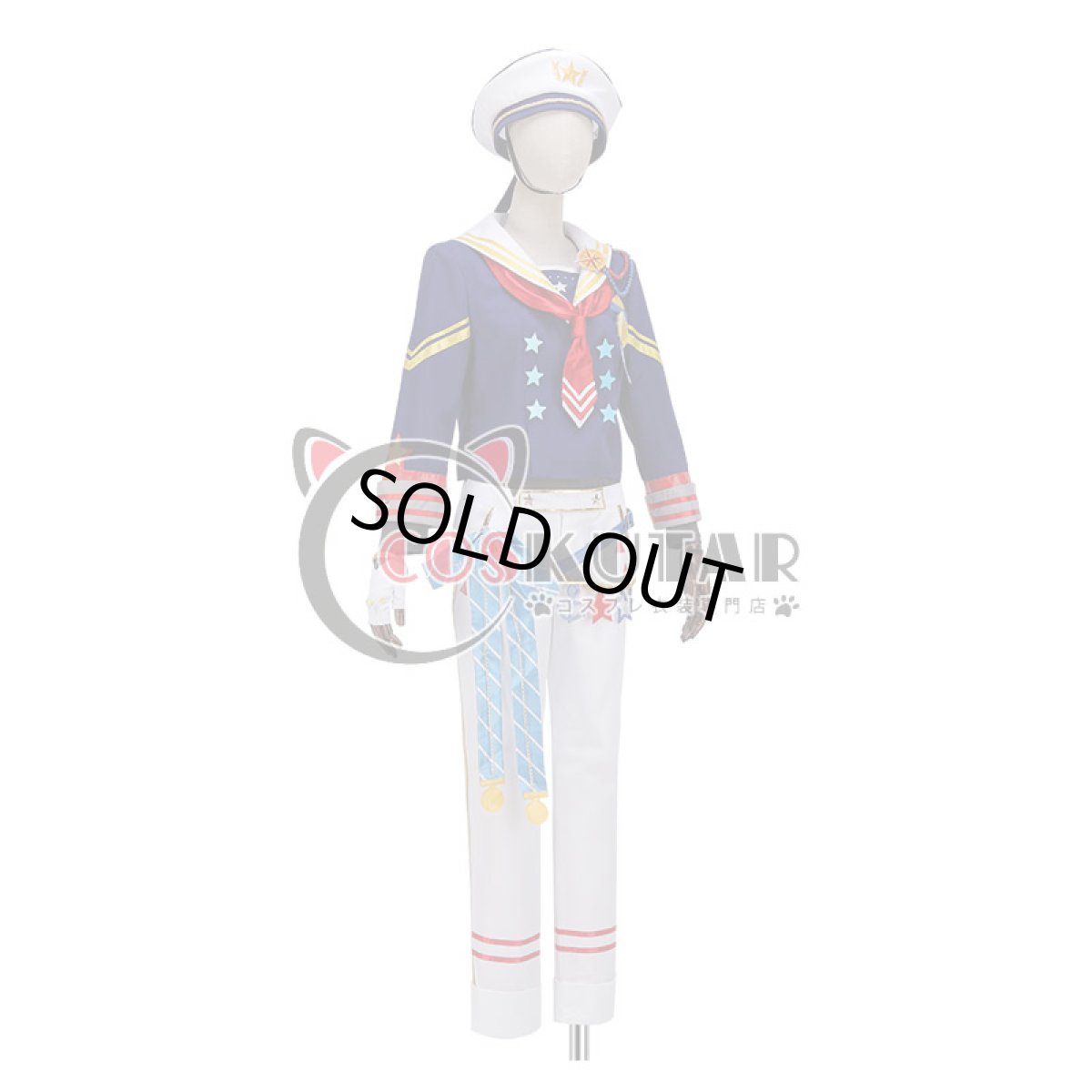 画像2: あんさんぶるスターズ！ 航海！早春のクルージングライブ 守沢千秋 コスプレ衣装 (2)