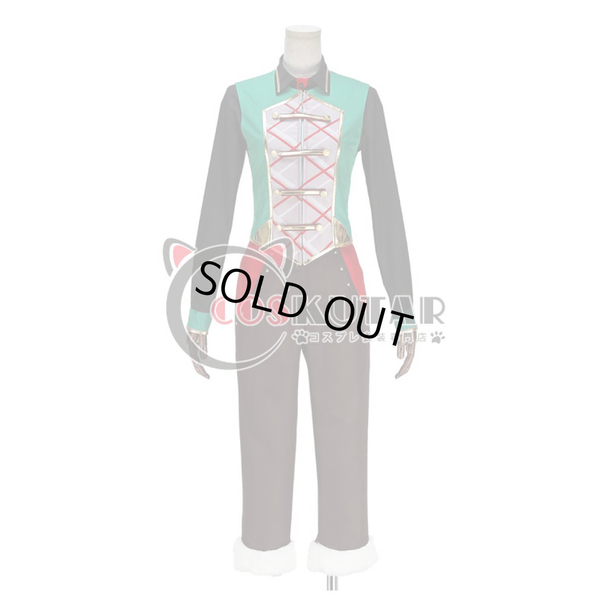 画像5: あんさんぶるスターズ！ スカウト！ウィンターサンタ 真白友也 コスプレ衣装 (5)