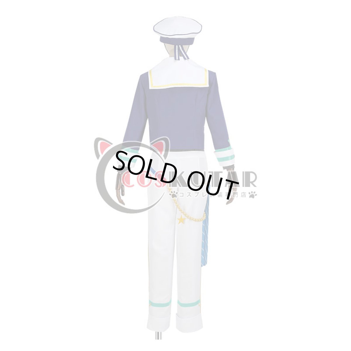 画像4: あんさんぶるスターズ！ 航海！早春のクルージングライブ 深海奏汰 コスプレ衣装 (4)