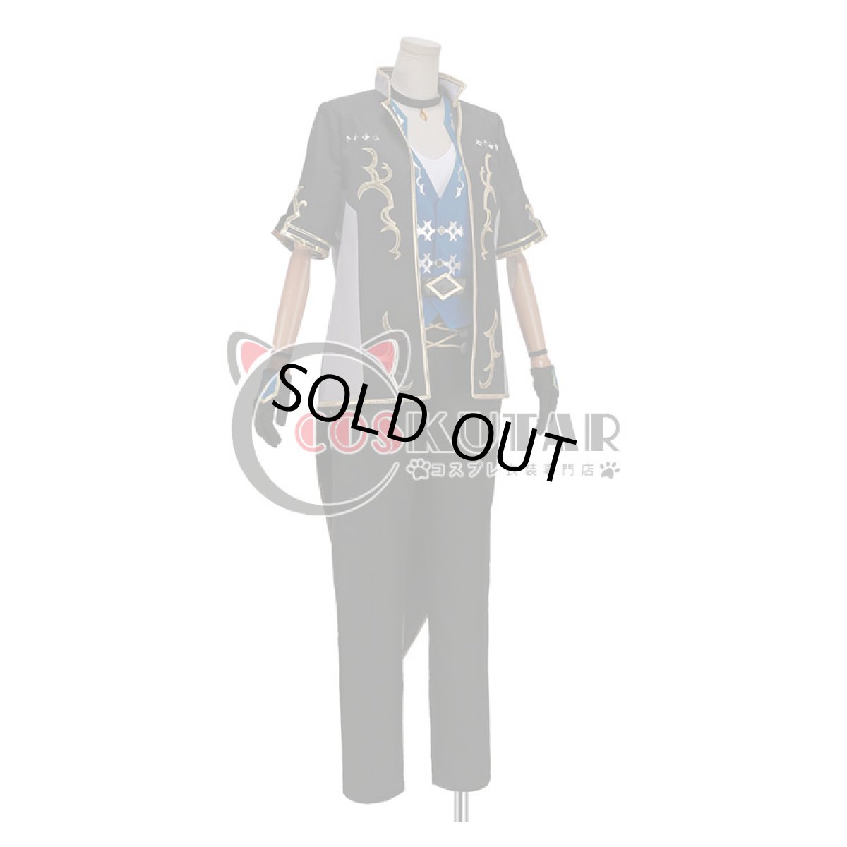 画像2: あんさんぶるスターズ！ 奇跡☆決勝戦のウィンターライブ 七種茨 コスプレ衣装 (2)