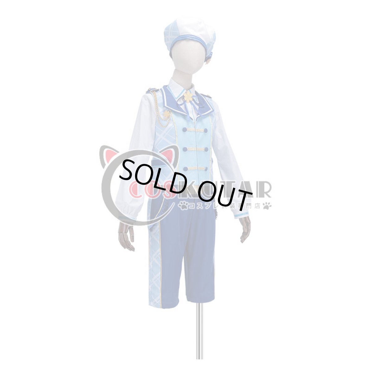 画像2: あんさんぶるスターズ! アルバムシリーズ Rabits ラビッツ 仁兎なずな コスプレ衣装 (2)