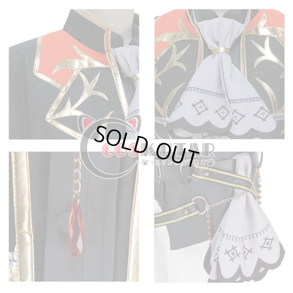 画像7: あんさんぶるスターズ! キセキシリーズ第三弾 ライバルユニット EDEN 乱凪砂 ユニット衣装 コスプレ衣装 (7)