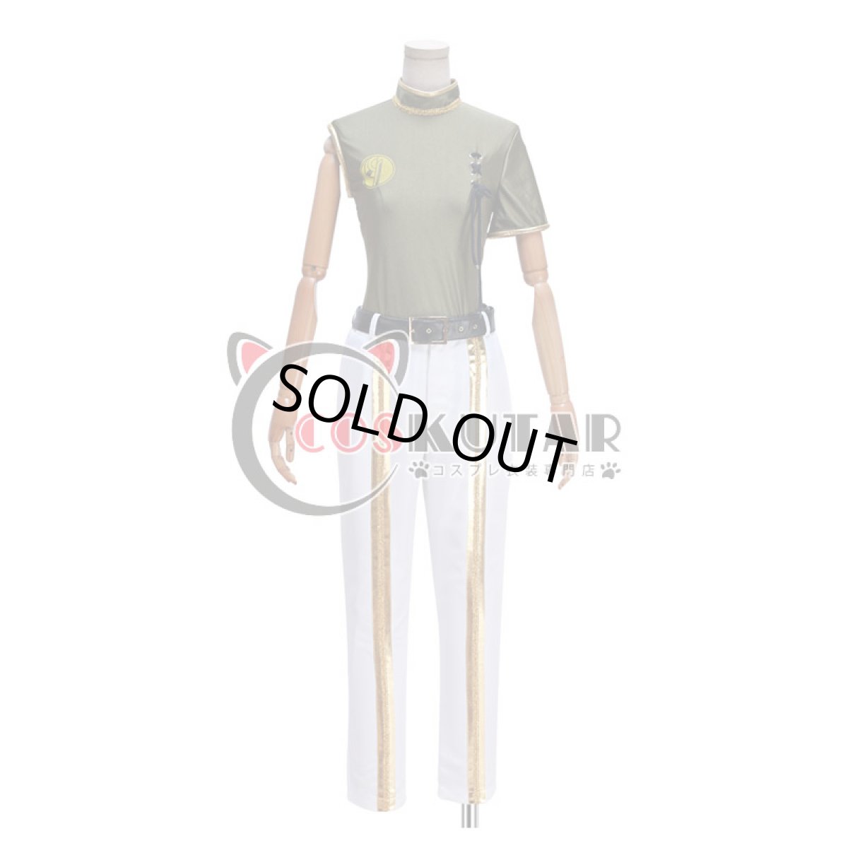 画像10: 刀剣乱舞 ミュージカル2部ライブ衣装 三百年の子守唄 石切丸 コート コスプレ衣装 (10)