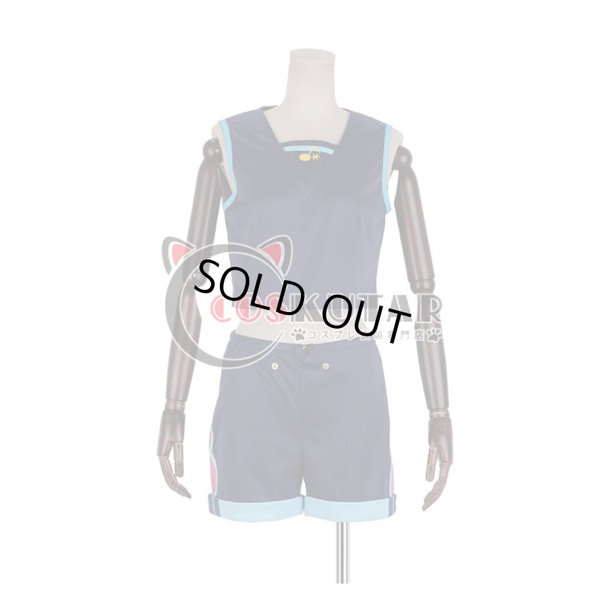 画像5: あんさんぶるスターズ! アミューズメント☆ネコとウサギのライブパーティ 仁兎なずな コスプレ衣装 (5)