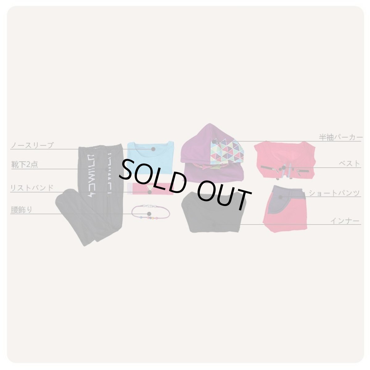 画像11: あんさんぶるスターズ！ なないろ＊サンシャワーフェスタ 葵ひなた コスプレ衣装 (11)