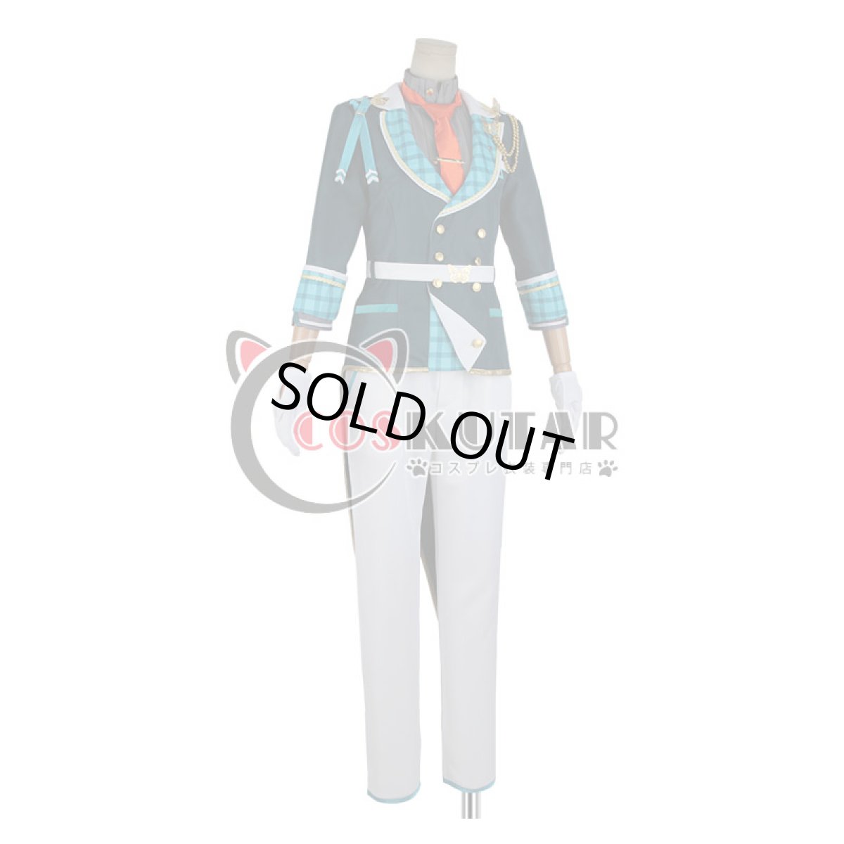 画像2: あんさんぶるスターズ! 春風*アイコニックなブックフェア 青葉つむぎ コスプレ衣装 (2)