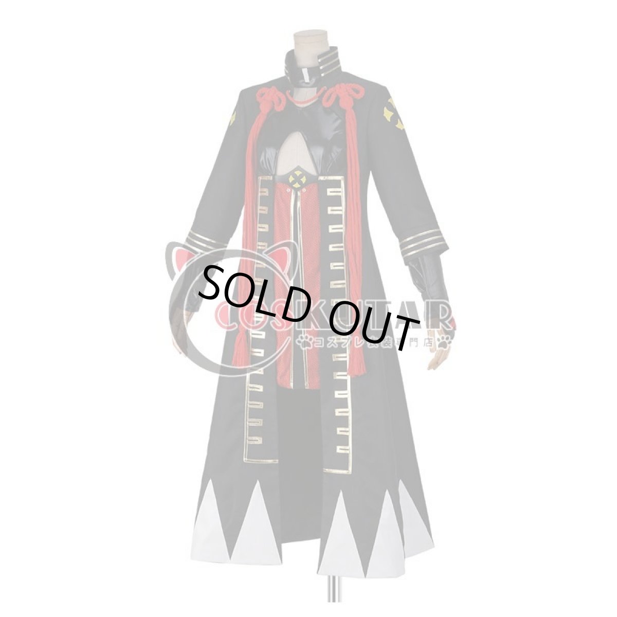 画像3: Fate Grand Order FGO ぐだぐだ帝都聖杯奇譚 沖田総司(オルタ) コスプレ衣装 第二(最終)再臨 (3)