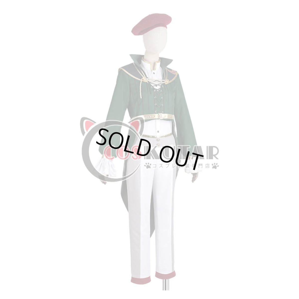 画像2: あんさんぶるスターズ! 公演!悲喜劇のロミオとジュリエット 真白友也 コスプレ衣装 (2)