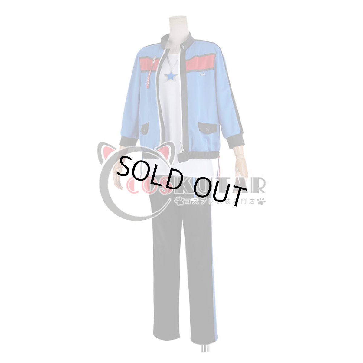 画像2: あんさんぶるスターズ! 学院祭★ドタバタの駆け出しヒーロー 流星隊 深海奏汰 コスプレ衣装 (2)