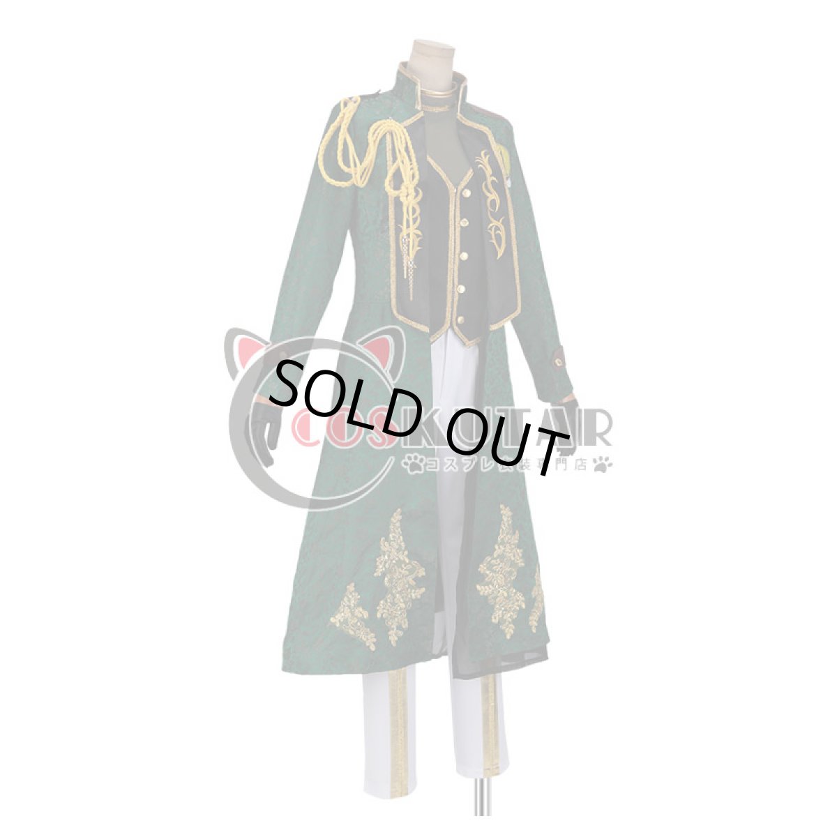 画像7: 刀剣乱舞 ミュージカル2部ライブ衣装 三百年の子守唄 石切丸 コート コスプレ衣装 (7)