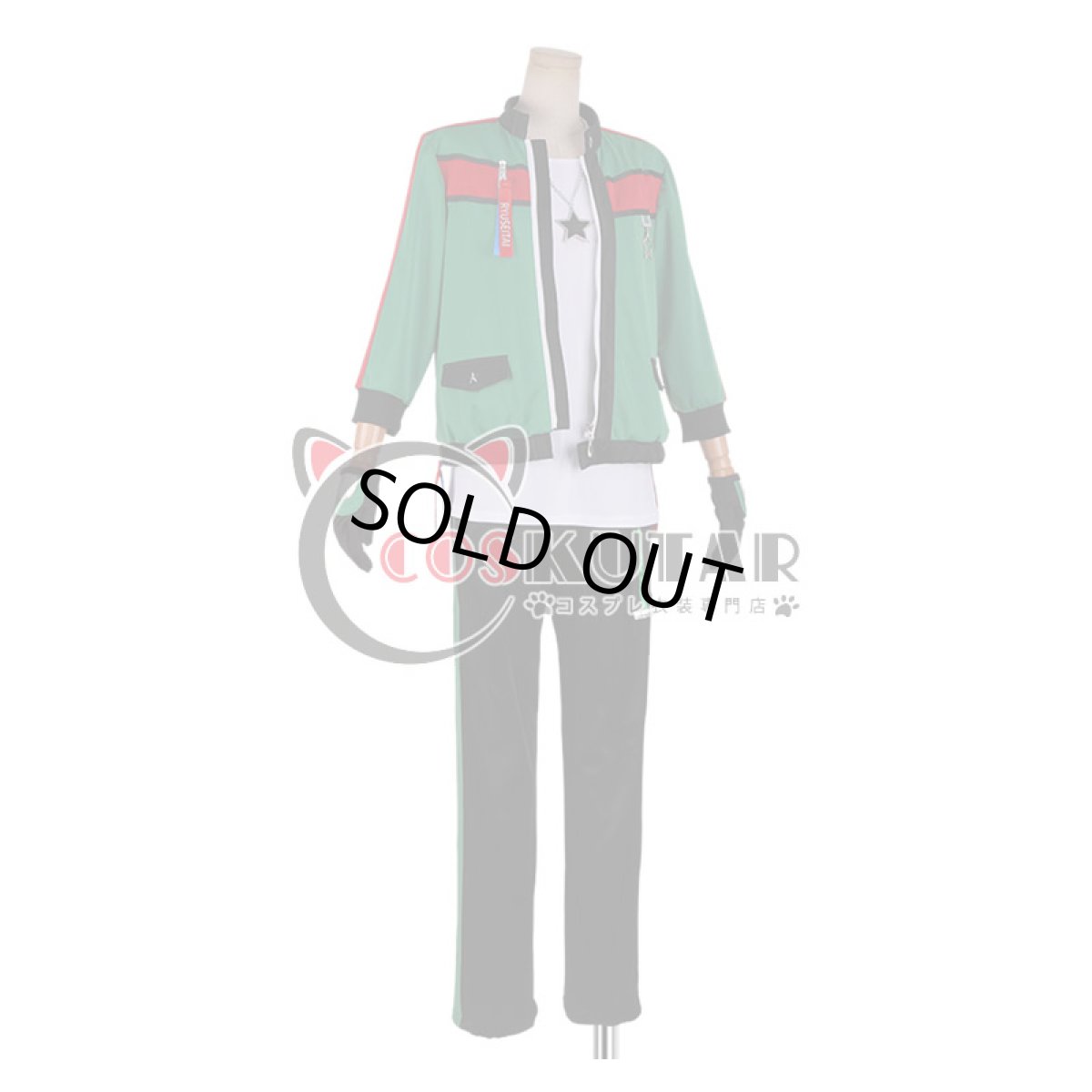 画像2: あんさんぶるスターズ！ 学院祭★ドタバタの駆け出しヒーロー 流星隊 高峯翠 コスプレ衣装 (2)