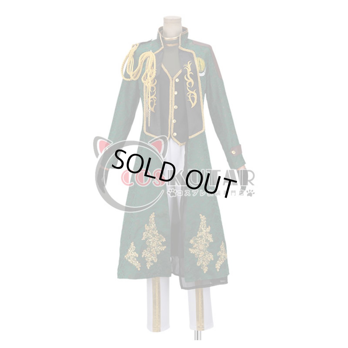 画像5: 刀剣乱舞 ミュージカル2部ライブ衣装 三百年の子守唄 石切丸 コート コスプレ衣装 (5)