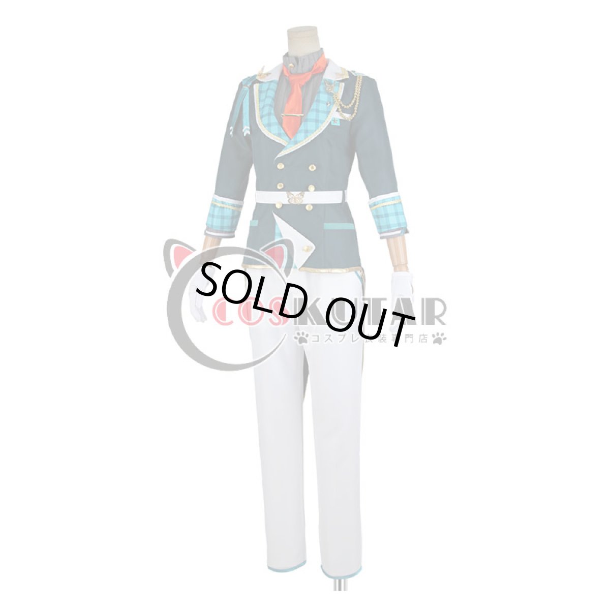 画像3: あんさんぶるスターズ! 春風*アイコニックなブックフェア 青葉つむぎ コスプレ衣装 (3)