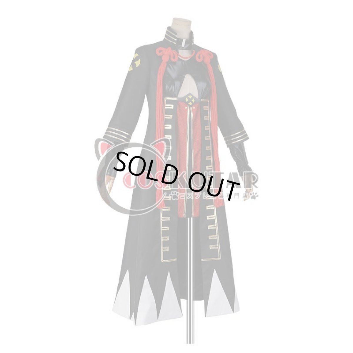 画像2: Fate Grand Order FGO ぐだぐだ帝都聖杯奇譚 沖田総司(オルタ) コスプレ衣装 第二(最終)再臨 (2)