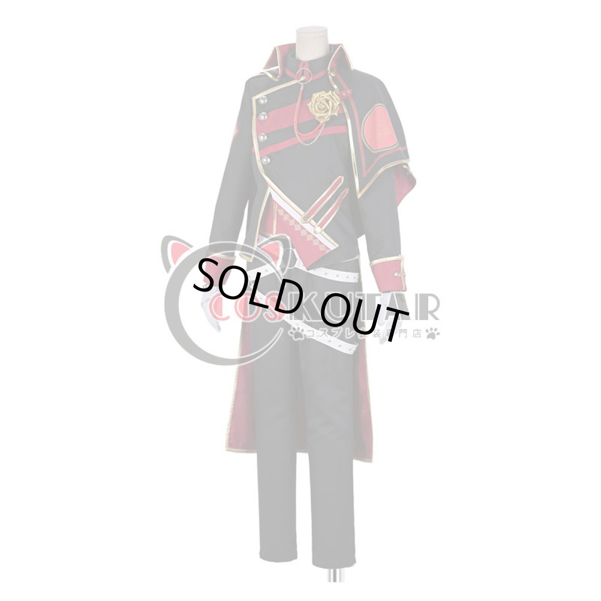 画像3: あんさんぶるスターズ！ 招待★ブラックブラッドバンケット 大神晃牙 コスプレ衣装 (3)