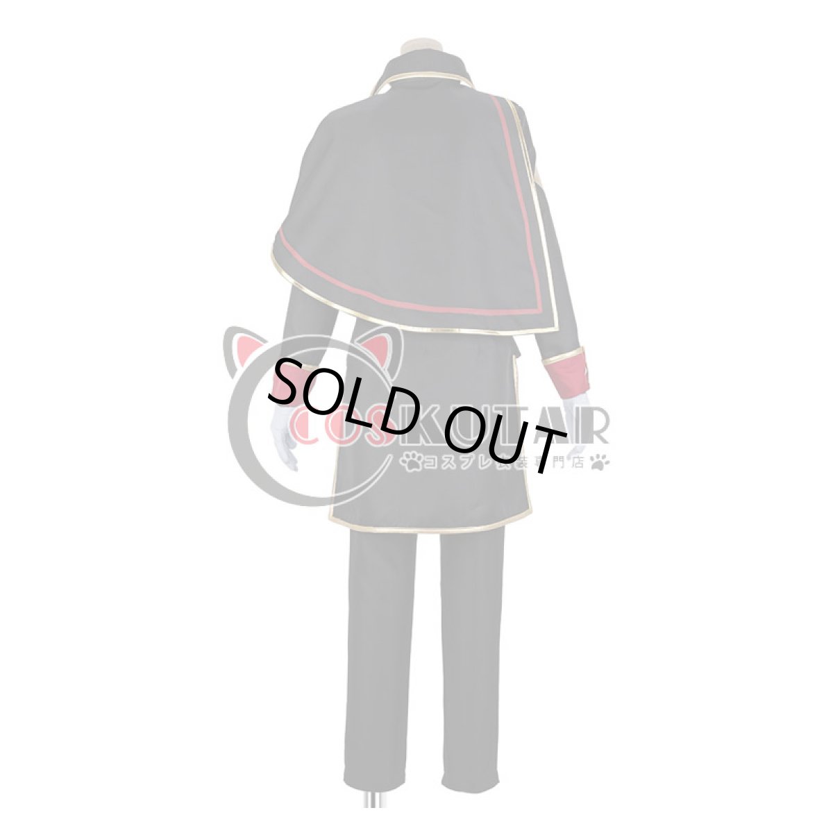 画像4: あんさんぶるスターズ！ 招待★ブラックブラッドバンケット 乙狩アドニス  コスプレ衣装 (4)