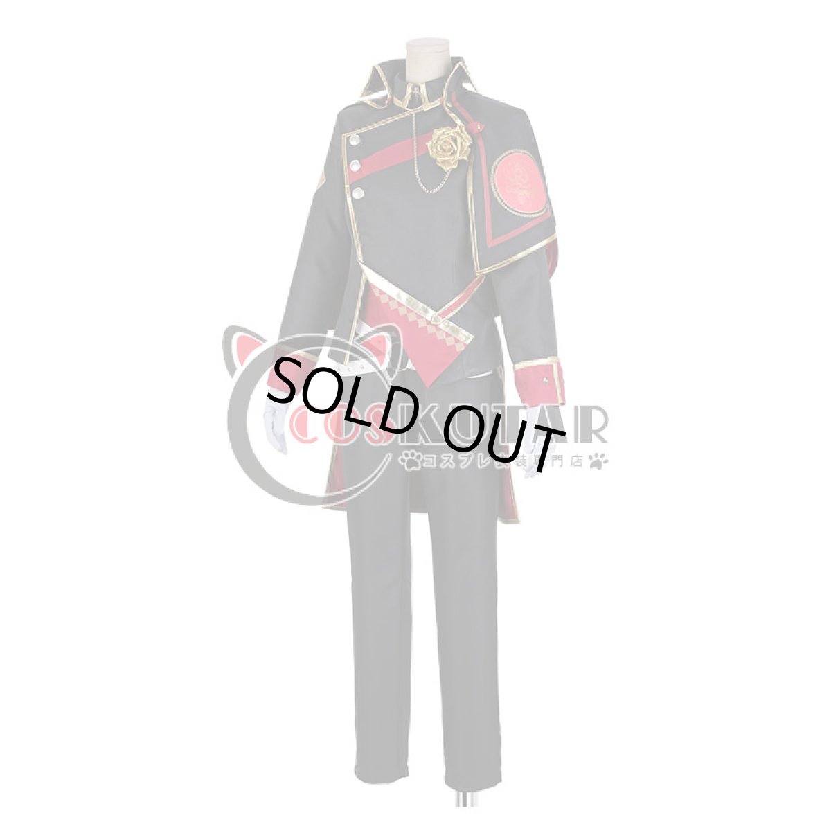 画像3: あんさんぶるスターズ！ 招待★ブラックブラッドバンケット 乙狩アドニス  コスプレ衣装 (3)