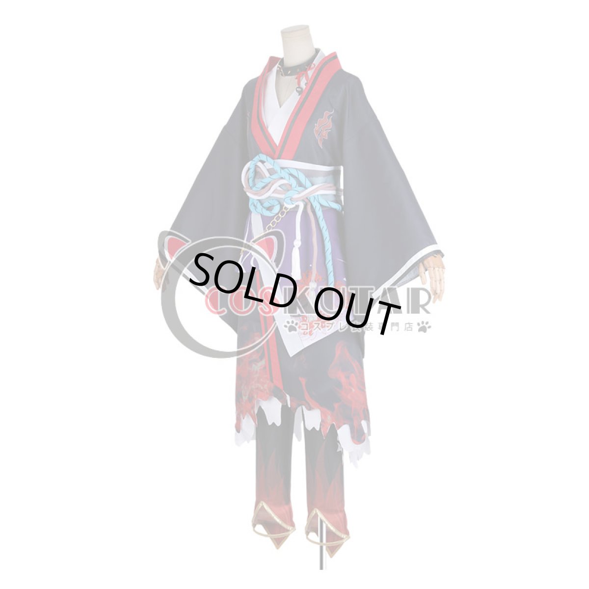 画像3: あんさんぶるスターズ！ スカウト！鬼火 大神晃牙 コスプレ衣装 (3)