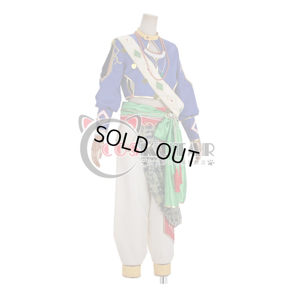 画像2: あんさんぶるスターズ！ 灼熱！南国景色とサマーバカンス 伏見弓弦 コスプレ衣装 (2)