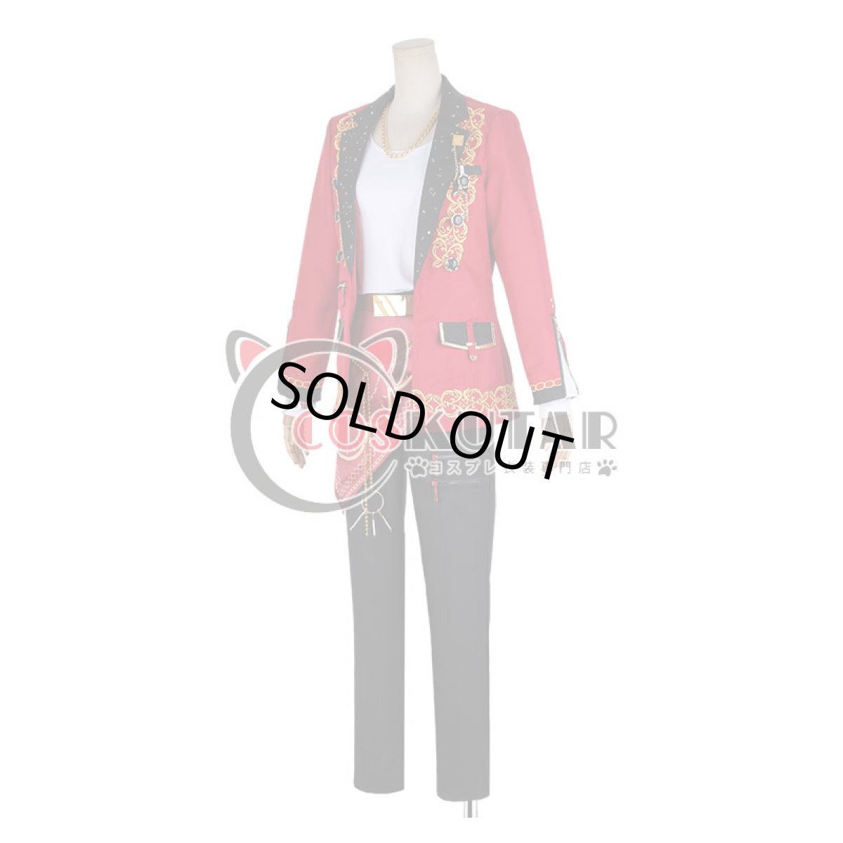 画像3: あんさんぶるスターズ！ Saga＊かけ上がるレインボーステージ 守沢千秋 コスプレ衣装 刺繍版 (3)