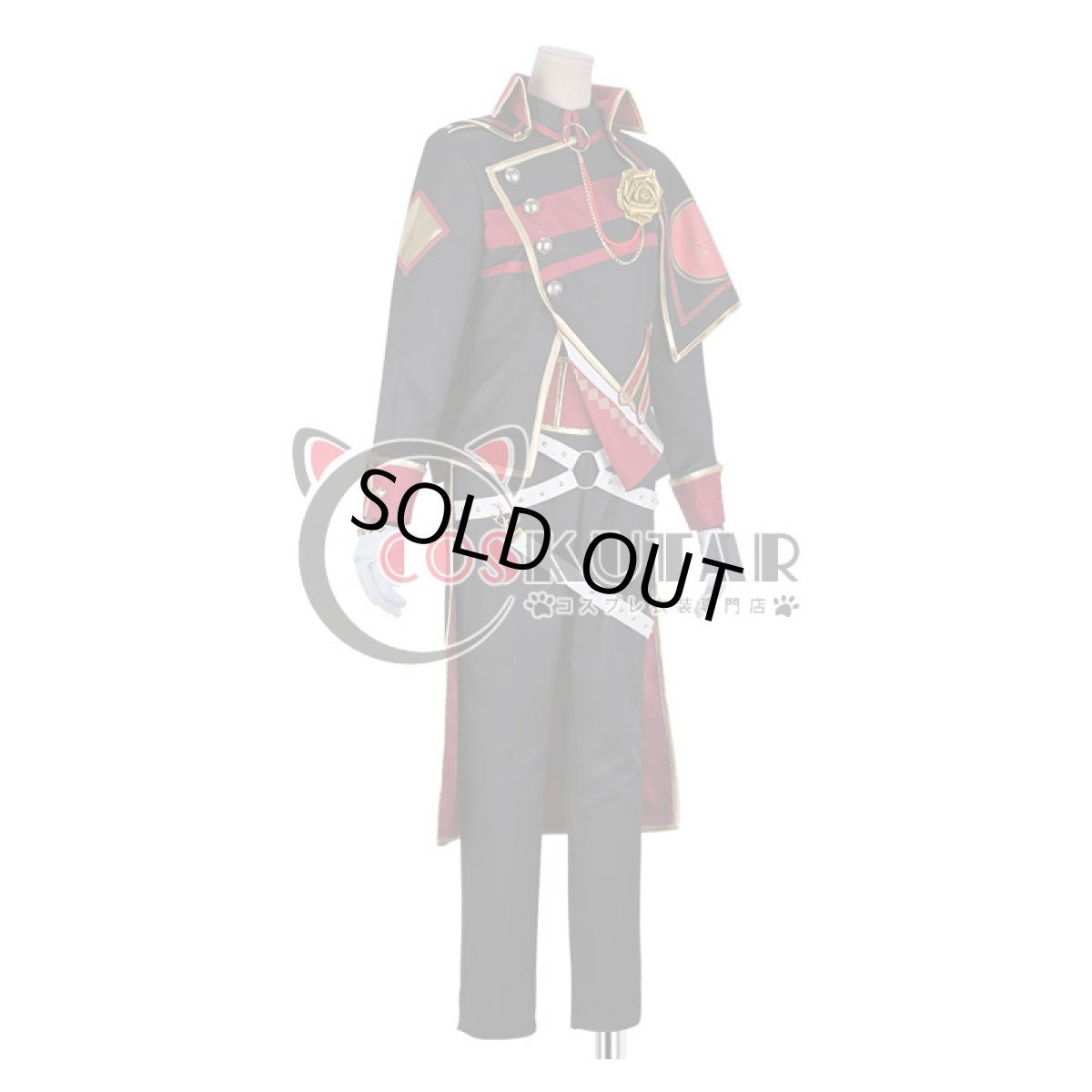 画像2: あんさんぶるスターズ！ 招待★ブラックブラッドバンケット 大神晃牙 コスプレ衣装 (2)