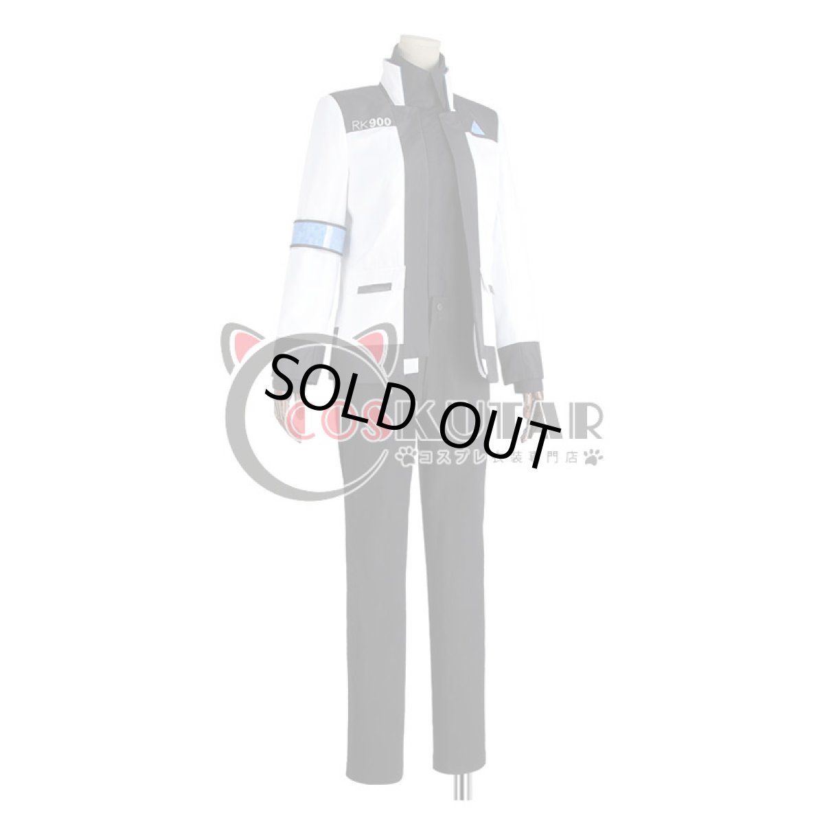 画像2: デトロイト ビカム ヒューマン Detroit Become Human RK900 コナー Connor コスプレ衣装 (2)