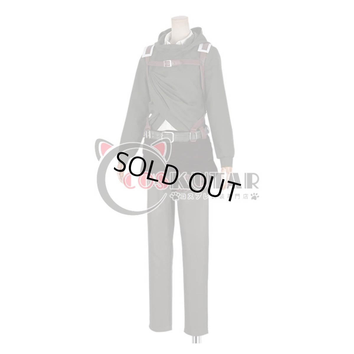 画像3: 進撃の巨人 Season 3 リヴァイ コスプレ衣装 (3)