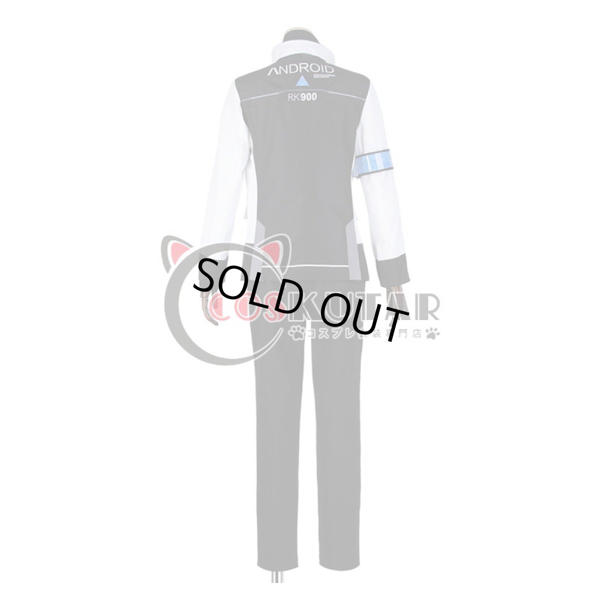 画像4: デトロイト ビカム ヒューマン Detroit Become Human RK900 コナー Connor コスプレ衣装 (4)