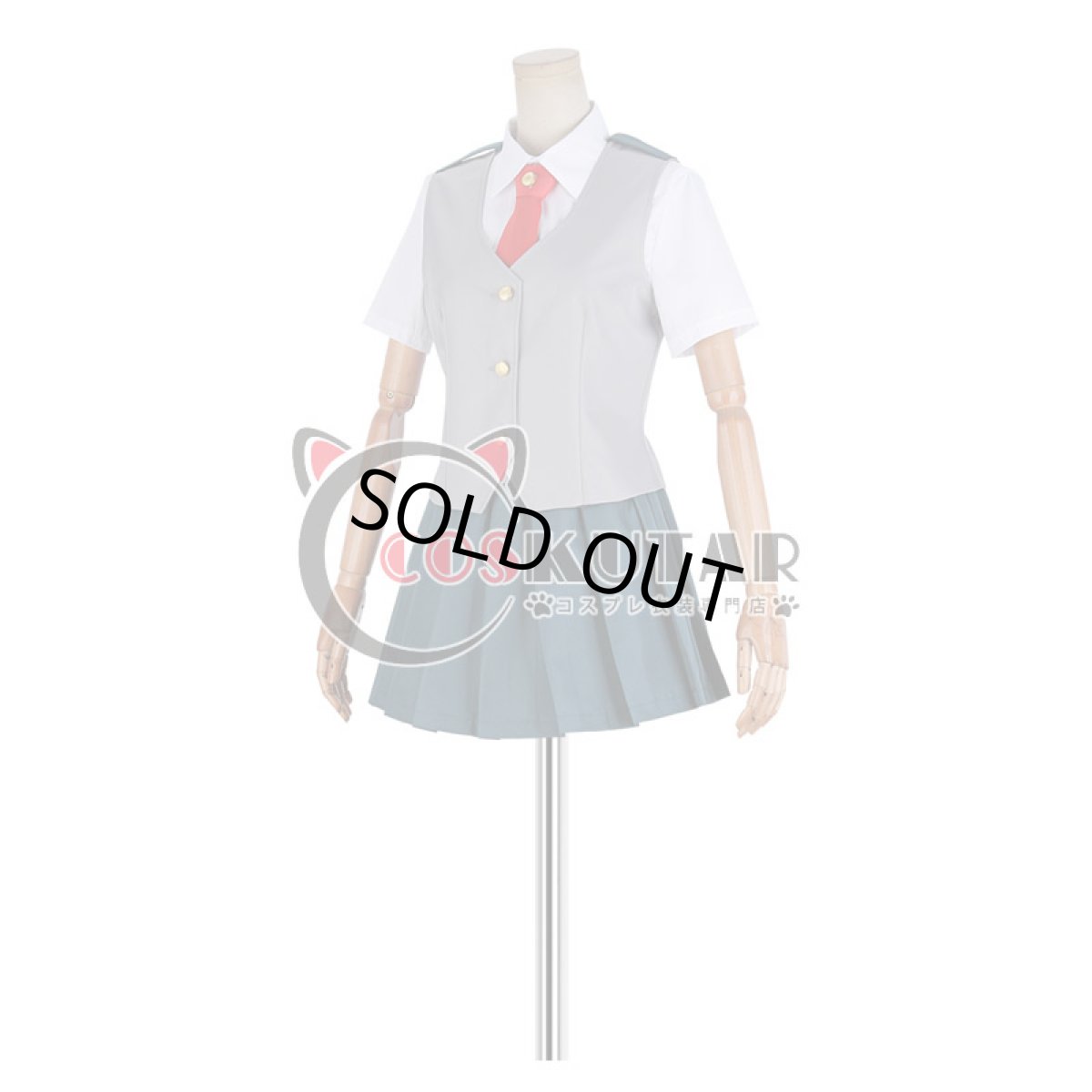 画像3: 僕のヒーローアカデミア 波動ねじれ 制服 コスプレ衣装 (3)