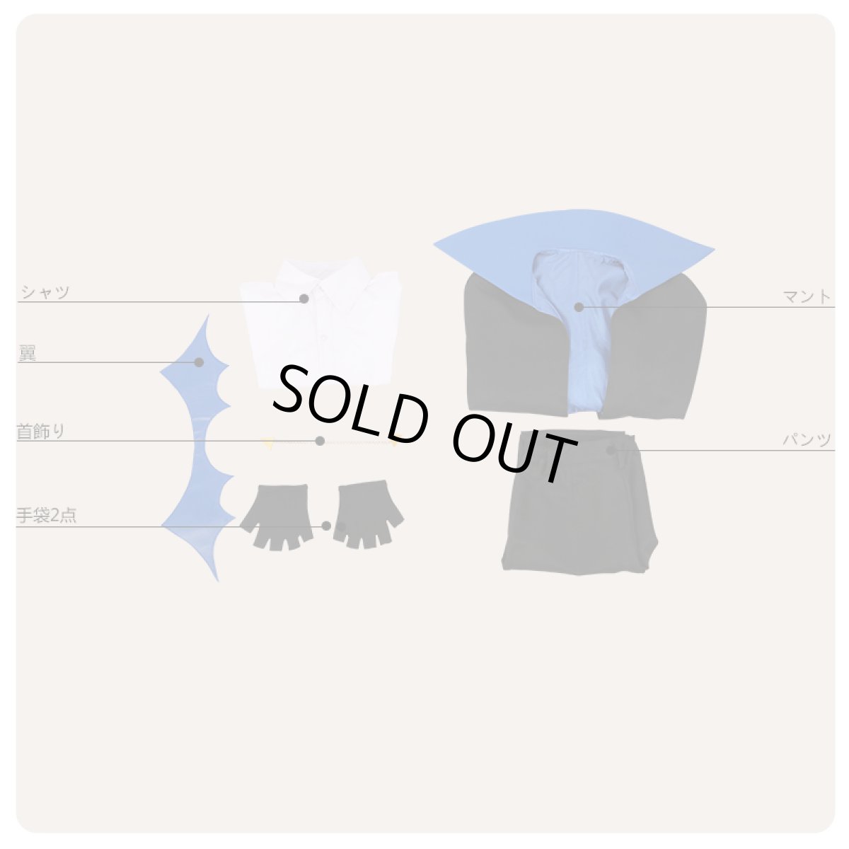 画像7: ヒプノシスマイク MAD TRIGGER CREW ハロウィン 毒島メイソン理鶯 コスプレ衣装 (7)