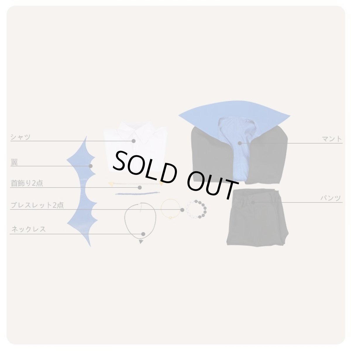 画像7: ヒプノシスマイク MAD TRIGGER CREW ハロウィン 碧棺左馬刻 コスプレ衣装 (7)