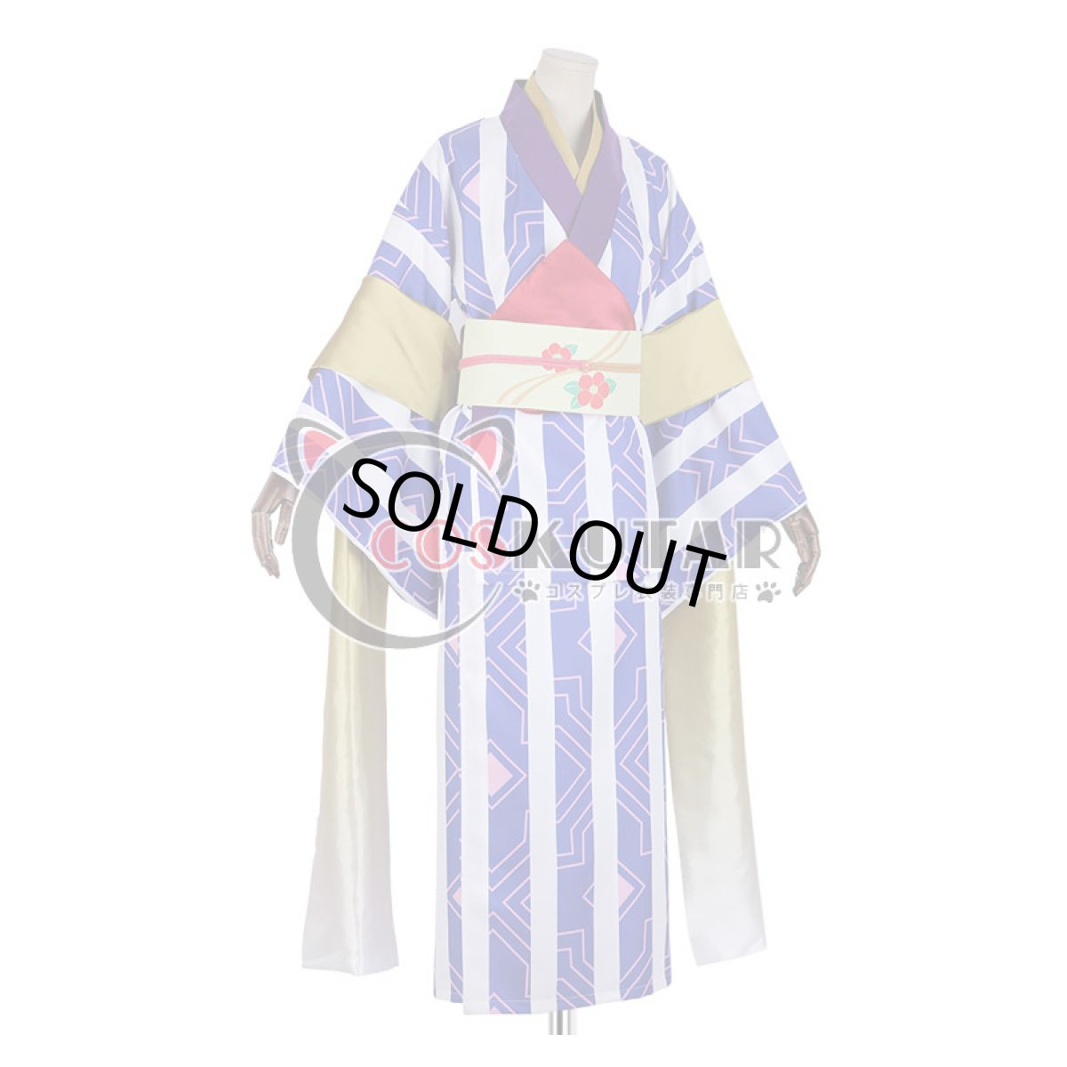 画像2: A3!(エースリー) 剣に死す。 冬組 雪白東 おりん衣装 コスプレ衣装 (2)