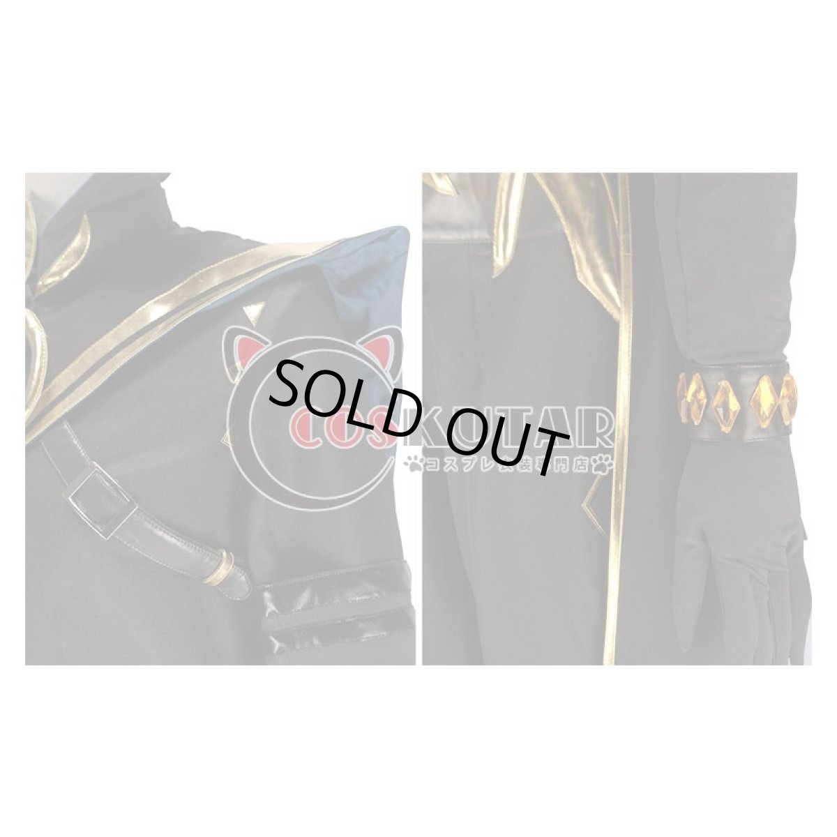 画像10: ツキウタ。 AGF2017企画ツキプロ合同エア舞台「ORIGIN」 魔族 Six Gravity 睦月始 コスプレ衣装 (10)