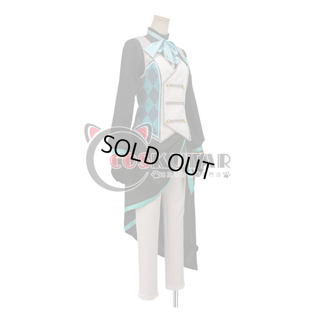 画像2: ツキパラ。 白夜のサーカス 覚醒後 水無月涙 コスプレ衣装 (2)