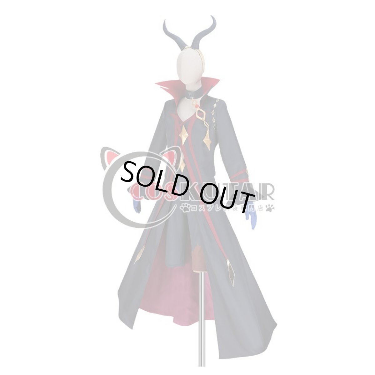 画像3: ツキウタ。 AGF2017企画ツキプロ合同エア舞台「ORIGIN」 魔族 Six Gravity 弥生春 コスプレ衣装 (3)