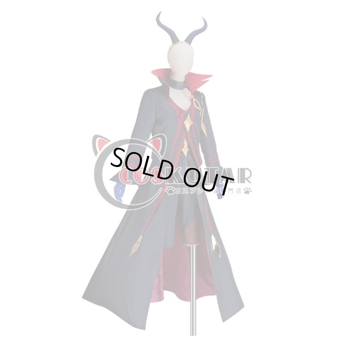 画像2: ツキウタ。 AGF2017企画ツキプロ合同エア舞台「ORIGIN」 魔族 Six Gravity 弥生春 コスプレ衣装 (2)