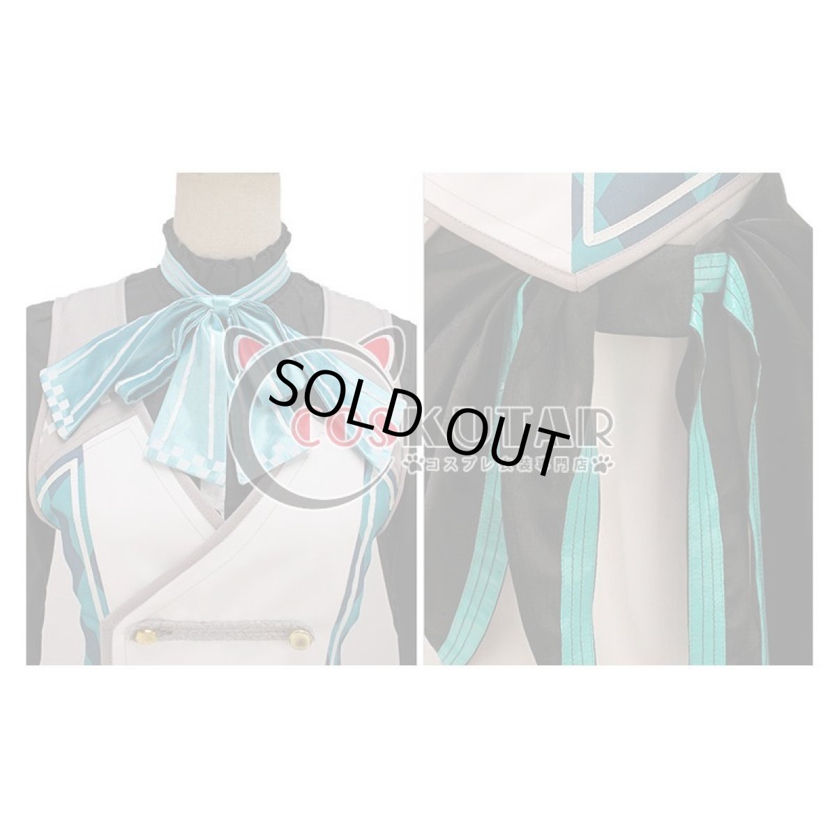 画像7: ツキパラ。 白夜のサーカス 覚醒後 水無月涙 コスプレ衣装 (7)