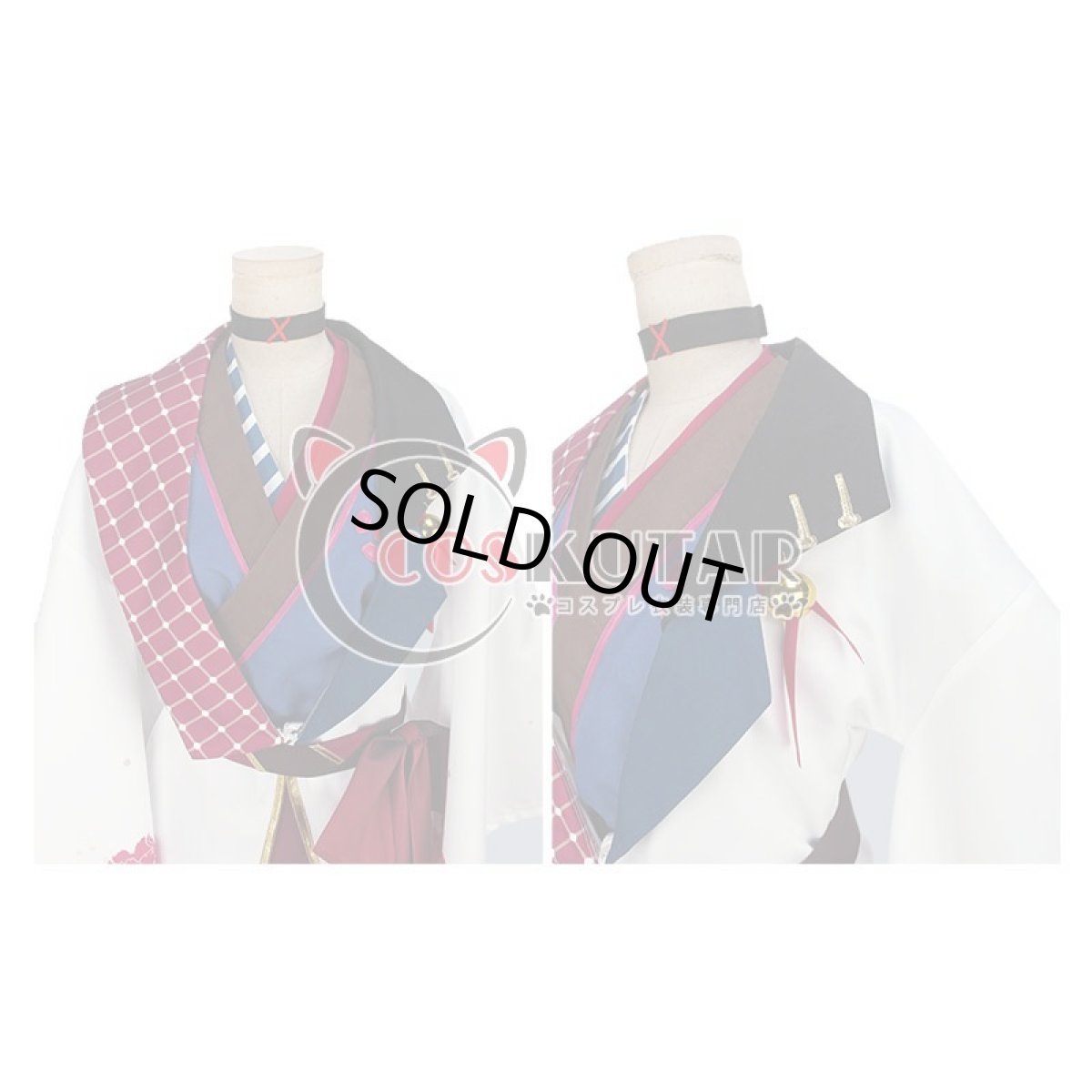 画像6: ツキウタ。 白月 霜月隼 コスプレ衣装 (6)